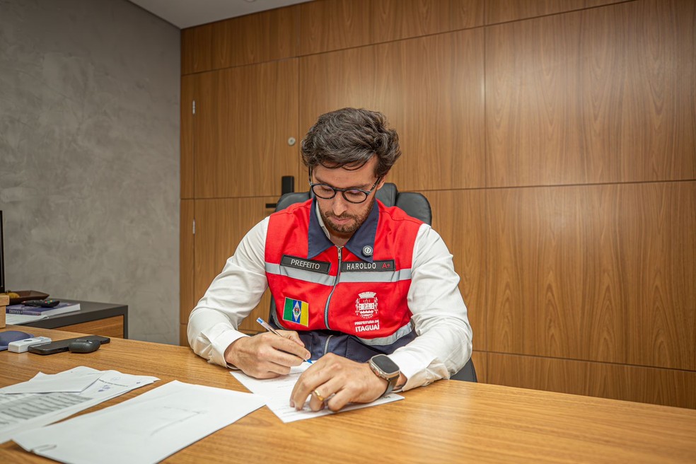 Prefeito interino de Itaguaí Haroldo Jesus — Foto: Divulgação