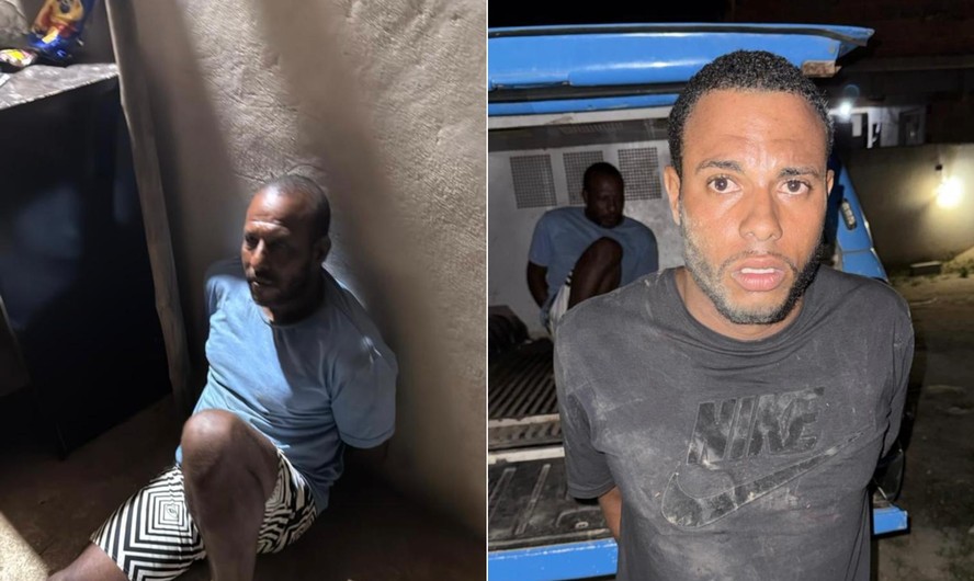 José Carlos Siqueira David da Silva, de 51 anos, e o filho dele, Carlos Gabriel dos Santos, de 27, foram autuados em flagrante por extorsão mediante sequestro