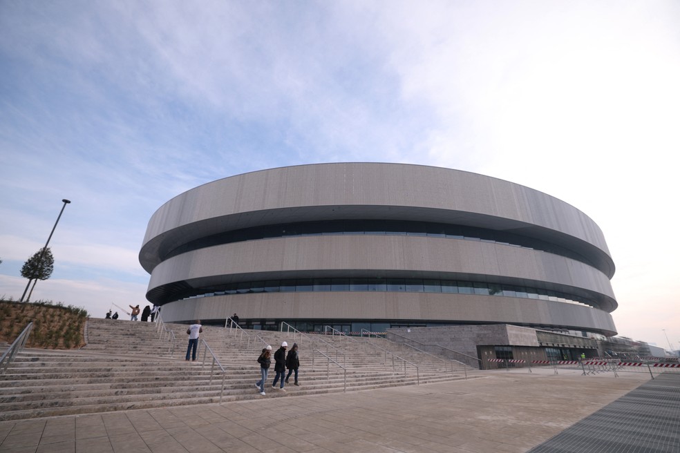 Arena Santagiulia em Milão — Foto: REUTERS/Claudia Greco