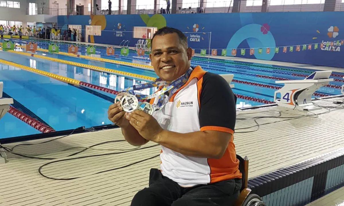 Campeão paralímpico Adriano Gomes de Lima morre aos 52 anos. Foto: Reprodução