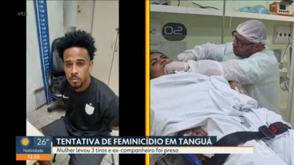 Mulher é baleada pelo ex-marido em Tanguá e sobrevive após arma falhar