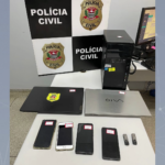 Polícia Civil faz operação contra grupo que fraudava contas bancárias com celulares roubados