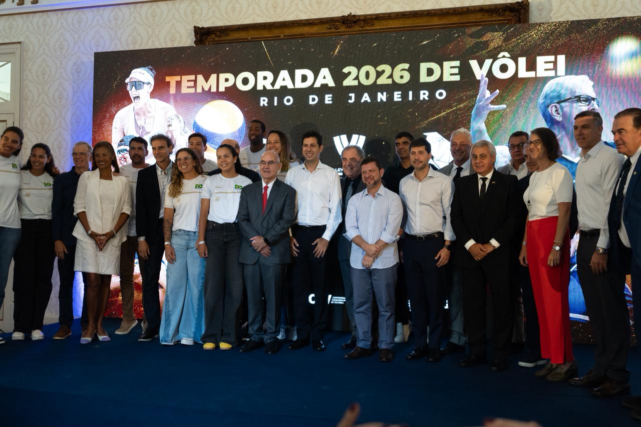 Governo do Estado anuncia calendário de modalidades de vôlei no Rio de Janeiro