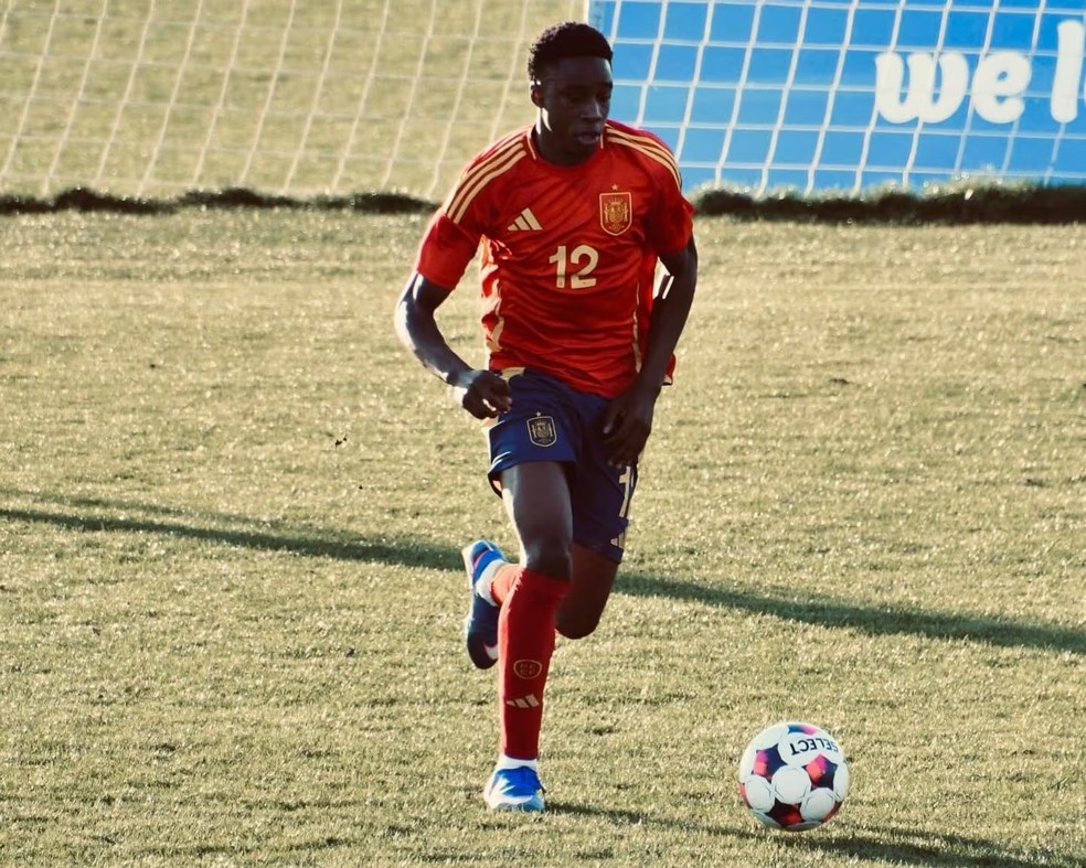 Real encaminha a contratação de Victory Okorie — Foto: Reprodução Instagram