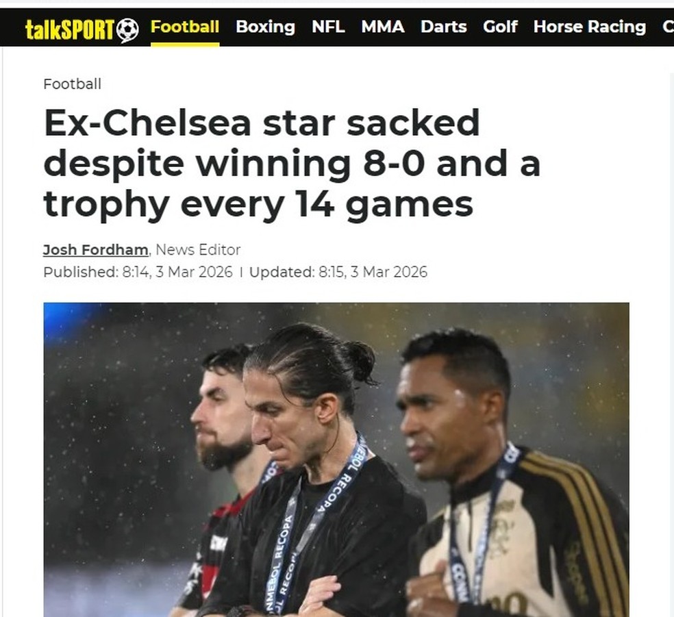 Imprensa internacional destaca demissão — Foto: Reprodução