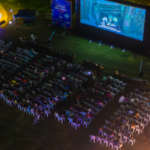 Cinema inflável leva sessões gratuitas ao ar livre para Cachoeiras de Macacu