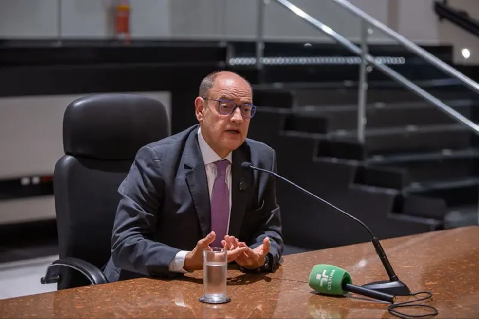 O presidente do Tribunal de Justiça do Rio de Janeiro, Ricardo Couto de Castro, é o governador em exercício no RJ — Foto: Bruno Dantas/;TJTJ