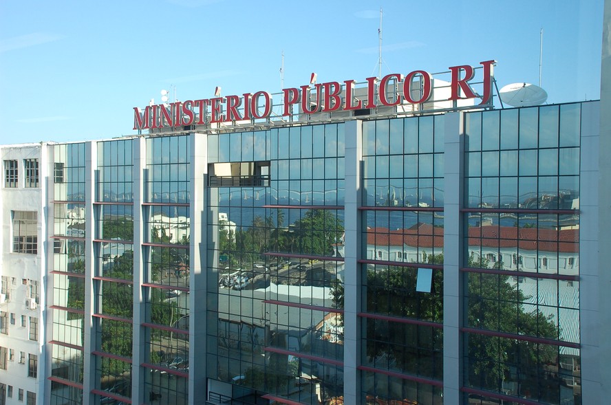 Fachada do prédio do Ministério Público do Rio de Janeiro