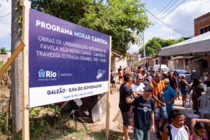 Obra do Morar Carioca leva urbanização à Vila Nova Canaã, na Ilha do Governador