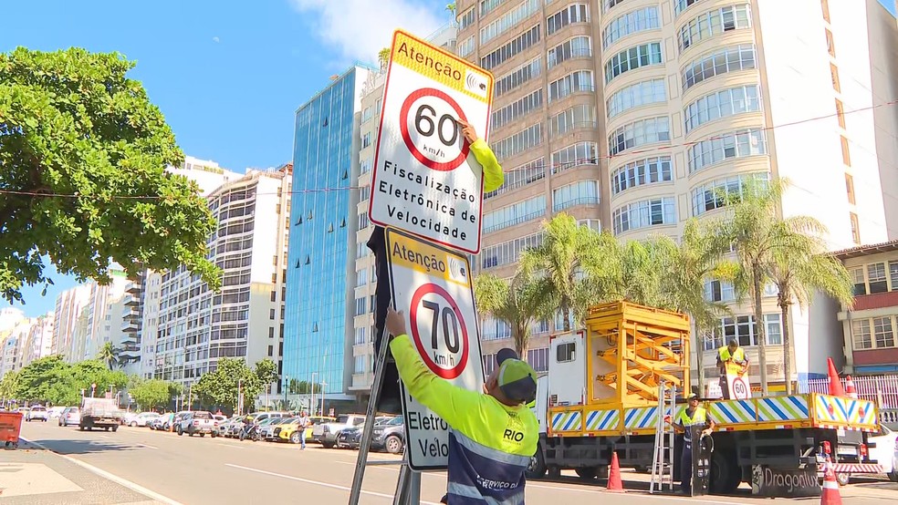 Ciclomotores passam a circular na orla do Rio e limite de velocidade é reduzido para 60 km/h