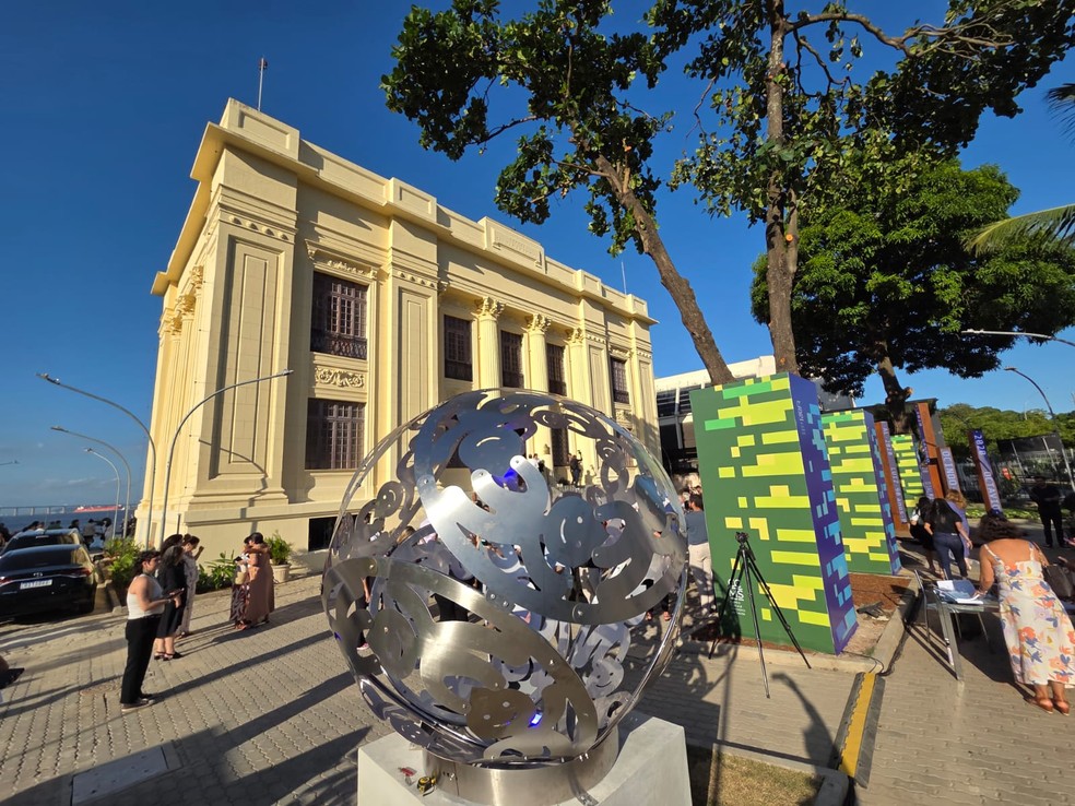 Memorial da Pandemia é criado no Rio em homenagem às mais de 700 mil vítimas da Covid — Foto: José Berredo/g1