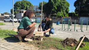 Ações ambientais movimentam a Praça do Skate, em Nova Belém