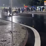 Confusão em Copacabana termina em briga generalizada entre turistas na madrugada