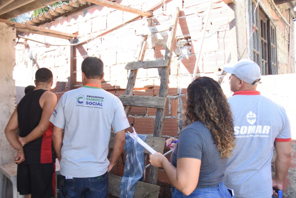 Prefeitura de Maricá inicia vistorias em Inoã para obras do programa Emboço Social