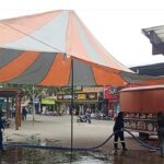 Praça Wendel Coelho recebe serviços contínuos de limpeza e conservação
