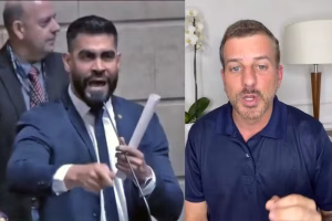 Vereador Marcelo Diniz critica Daniel Soranz durante sessão na Câmara do Rio