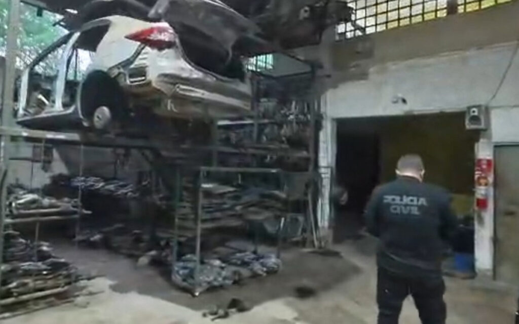 Grupo investigado por roubo e desmanche de veículos movimentou mais de R$ 10 milhões, aponta Polícia Civil