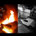 Carro é incendiado em ataque a empresa provedora de internet em Paracambi