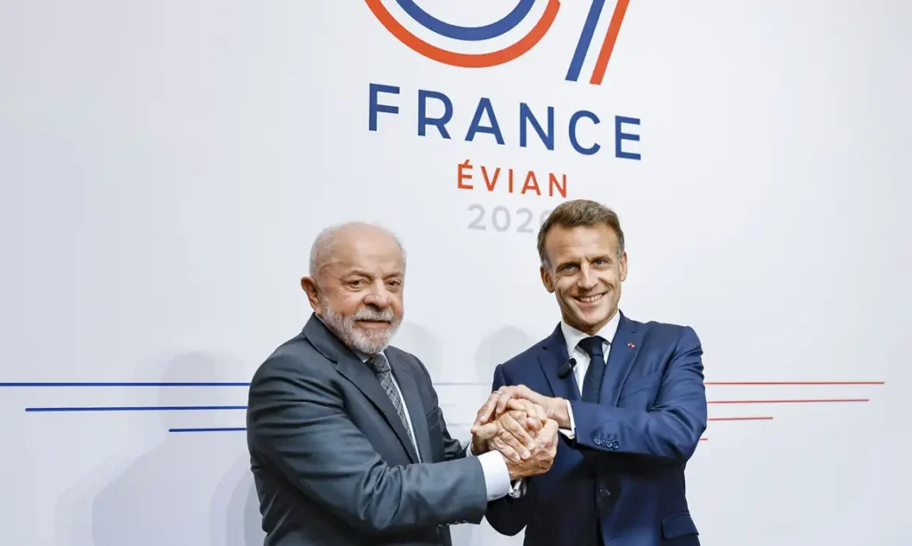 Lula se reúne com líderes da França e da Suíça durante agenda ligada à Cúpula do G7