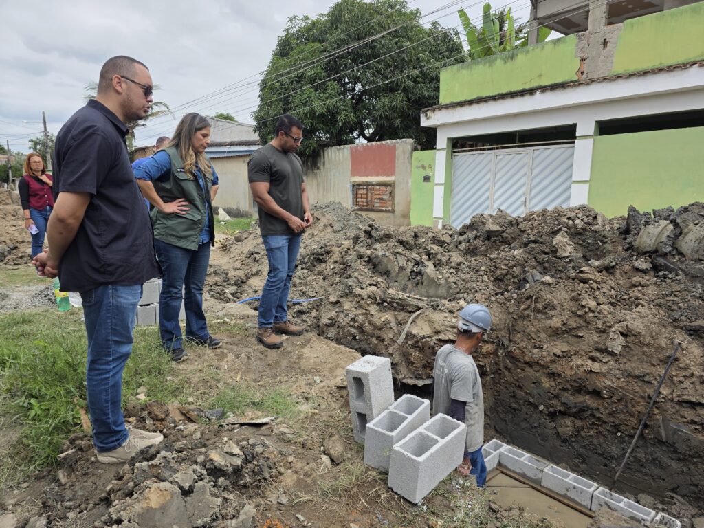 Obras de drenagem avançam na Aldeia e aproximam moradores do sonho da pavimentação