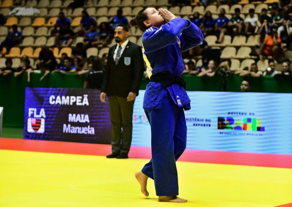 Manuela Maia conquista o Troféu Brasil de Judô Sênior e garante vaga na Seleção Brasileira