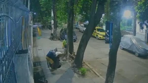 Vídeo reforça suspeita de tentativa de furto em bueiro onde mulher caiu no Maracanã