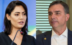 Pesquisa Quaest aponta que maioria dos eleitores apoia Michelle em disputa pública com Flávio Bolsonaro