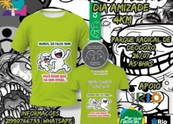 Corrida Dia da Amizade reúne esporte e solidariedade no Parque Radical de Deodoro