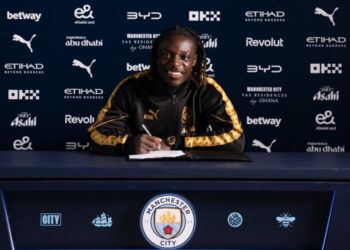 Manchester City renova com Jérémy Doku até 2031