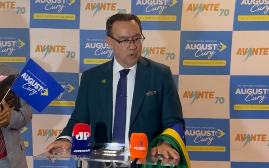 Avante confirma candidatura de Augusto Cury à Presidência da República