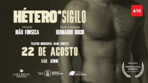 Inédita em Duque de Caxias, peça “Hétero Sigilo” faz única apresentação no dia 22 de agosto, no Teatro Municipal Raul Cortez