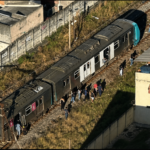 Trem descarrila em Realengo e provoca alterações no Ramal Santa Cruz