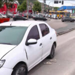 Fuga de suspeitos termina em colisão na pista do BRT e seis detidos em Madureira