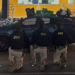 Homem tenta fugir a nado pela Baía de Guanabara e é preso pela PRF com drogas