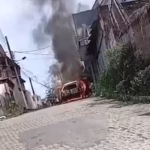 Polícia investiga morte após corpo ser achado em veículo queimado em Barra Mansa