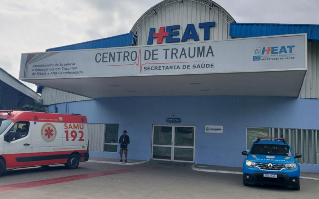 Explosão de botijão deixa casal e criança feridos em Barra do Piraí