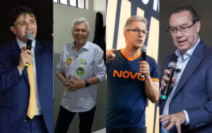 Cury, Caiado, Renan e Zema divergem sobre 2º turno entre Lula e Flávio