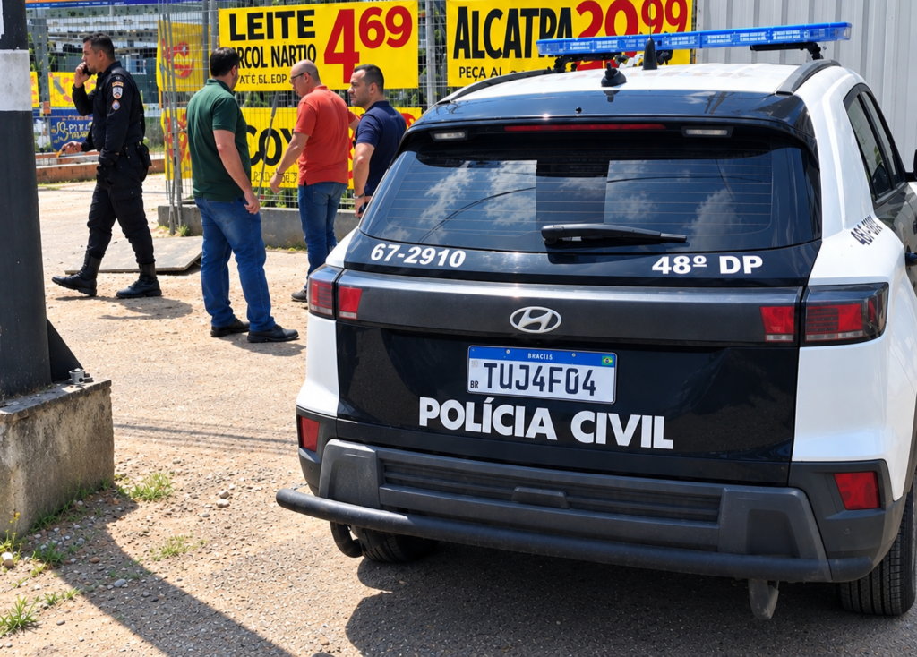 Ação de combate ao furto de água em Seropédica flagra desvio em mercado atacadista da região
