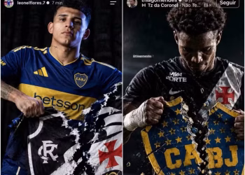 Após classificação do Boca, argentino provoca Vasco com montagem e apaga publicação minutos depois