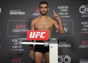 Ismael Marreta Bonfim é dispensado do UFC após quarta derrota consecutiva